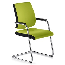 ＜ヤマギワ＞ SEDUS（セダス）「black dot Visitor chair」【取寄せ品】[253BD233/CGL] パソコンチェア