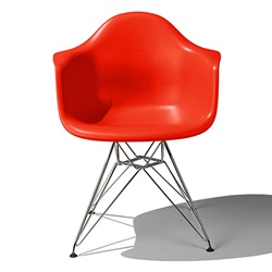 【予約注文】Herman Miller（ハーマンミラー）Eames Shell Chair / Armchair（DAR）レッド