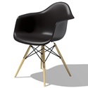 Herman Miller（ハーマンミラー）Eames Shell Chair / Armchair（DAW）ブラック【取寄品】