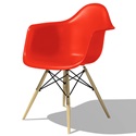 Herman Miller（ハーマンミラー）Eames Shell Chair / Armchair（DAW）レッド【取寄品】