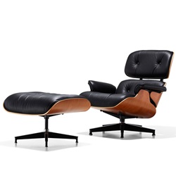 ＜ヤマギワ＞ HermanMiller（ハーマンミラー）「Eames Lounge Chair & Ottoman」ナチュラルチェリー【取寄せ品】[267ES67071CX2109] パーソナルチェア画像