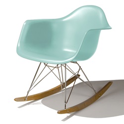 ＜ヤマギワ＞ HermanMiller（ハーマンミラー）「Eames Shell Chair / Armchair（RAR）」アクアスカイ【取寄せ品】[267RAR47Z54T] ロッキングチェア画像