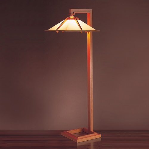 【即納】Frank Lloyd Wright（フランクロイドライト）フロア照明 TALIESIN 1 FLOOR（タリアセン）チェリー商品画像