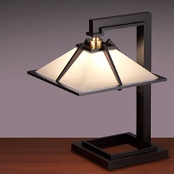 【廃番】Frank Lloyd Wright（フランクロイドライト）テーブル照明 TALIESIN 1（タリアセン） ブラック