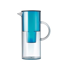 ＜ヤマギワ＞ stelton（ ステルトン ）「 Classic Water filter jug （ クラシック・ウォーター・フィルター・ジャグ ）」アクアブルー 調理器具 調理小道具 浄水器 ジョ画像