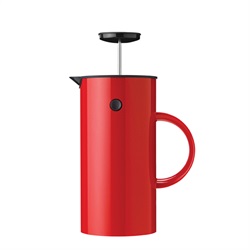 ＜ヤマギワ＞ stelton（ ステルトン ）「 Classic Press coffee maker （ クラシック・プレス・コーヒーメーカー ）」 レッド 調理器具 調理小道具 コーヒーメーカー画像