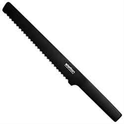 ＜ヤマギワ＞ stelton（ ステルトン ）「 Pure Black Knife（ ピュアブラックナイフ ）ブレッドナイフ 」[454X/120/3] 調理器具 包丁 ホウチョウ