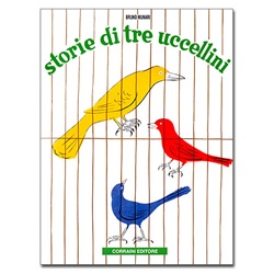 ＜ヤマギワ＞ Corraini（コッライーニ）「storie di tre uccellini」＜3羽の小鳥のお話＞[461BK942118] 児童書・絵本 絵本画像