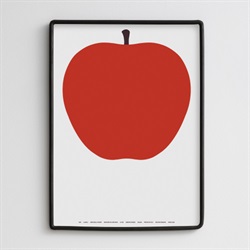 DANESE（ダネーゼ） ポスター 「Uno, la mela」