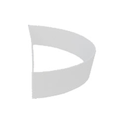 ＜ヤマギワ＞ DANESE（ダネーゼ）「Bincan System」バスケット用リング/ホワイト[461DS0050B10] ごみ箱 ゴミバコ画像