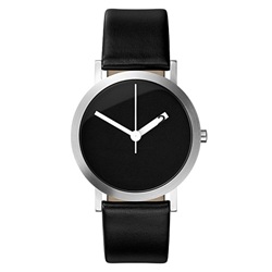 ＜ヤマギワ＞ Normal Timepieces（ノーマルタイムピーシーズ）「Extra Normal Grande」ブラックフェイス[485EN/LG02] メンズ 腕時計 ウデドケイ
