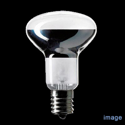 ＜ヤマギワ＞ E17 ミニレフランプ 110V 50W[54701LR110V50WSK] 蛍光灯・電球