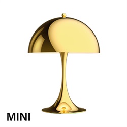【予約注文】Louis Poulsen（ルイスポールセン） テーブル照明 Panthella mini（パンテラ･ミニ）真鍮メタライズド