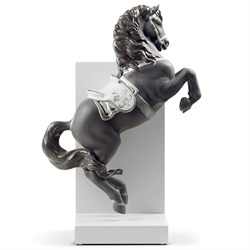 Lladro（リヤドロ）「Re-Deco（リ・デコ）HORSE ON COURBETTE（跳躍）」[610A08721]