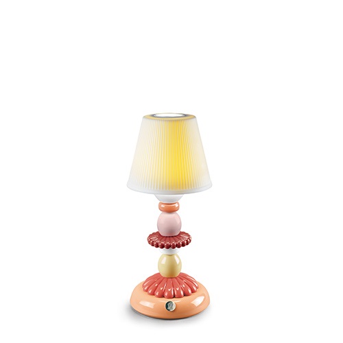 LLADRO（リヤドロ）ポータブル照明  FIREFLY LAMP ファイヤーフライ ロータス コーラル商品画像