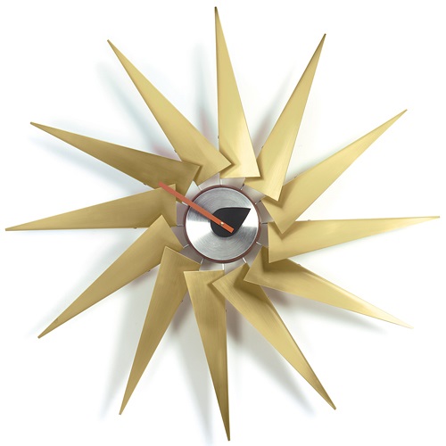 Vitra（ヴィトラ）掛時計 Turbine Clock（タービン クロック）ブラス/アルミニウム商品画像