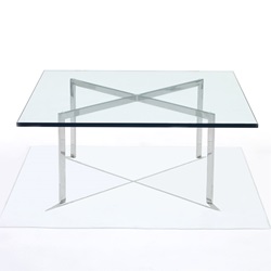 ＜ヤマギワ＞ Knoll （ ノル ）「 Barcelona Table （ バルセロナテーブル ）1927年」【取寄品】[935252C] センターテーブル