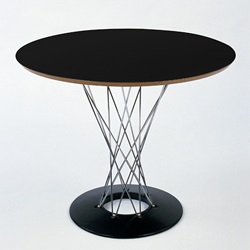 Knoll （ ノル ）「 Cyclone Dining Table （ サイクロンダイニングテーブル ）1957年」ブラック【取寄品】