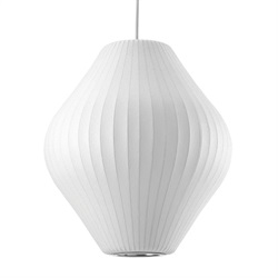 ＜ヤマギワ＞ MODERNICA（モダニカ）「Bubble Lamp（バブルランプ）Pear Lamp（ペアランプ）」Medium[983BL/PE/M] 天井照明 ショウメイ デザイナーズ照明
