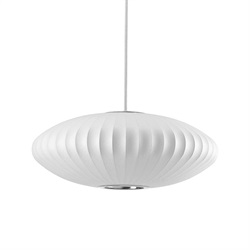 ＜ヤマギワ＞ MODERNICA（モダニカ）「Bubble Lamp（バブルランプ）Saucer Lamp（ソーサーランプ）」Small[983BL/SA/S] 天井照明 ショウメイ デザイナーズ照明