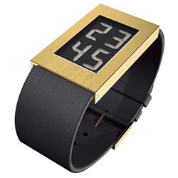＜ヤマギワ＞ ROSENDAHL（ローゼンダール）「Flemming Bo Hansen Collection（フレミング・ボー・ハンセン）Watch1」Lサイズ / ゴールドxブラック[996013
