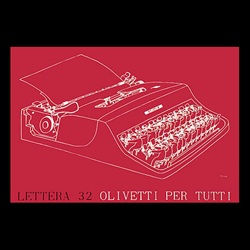 ＜ヤマギワ＞ Olivetti（オリベッティ）「Lettera 32」[9963000016] ポスター画像