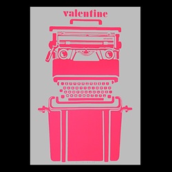＜ヤマギワ＞ Olivetti（オリベッティ）「Valentine・Silver（1969）」[9963000019] ポスター