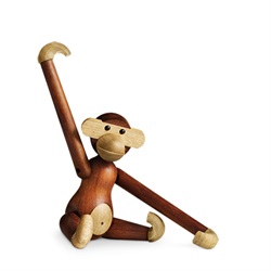 ＜ヤマギワ＞ Kay Bojesen Denmark（カイ・ボイスン デンマーク）「Monkey（モンキー）」Sサイズ[99639250] オブジェ・置物画像