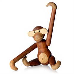 ＜ヤマギワ＞ Kay Bojesen Denmark（カイ・ボイスン デンマーク）「Monkey（モンキー）」Lサイズ[99639260] オブジェ・置物画像