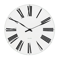 【廃番】ARNE JACOBSEN（アルネヤコブセン）掛時計 Roman（ローマンクロック）290mm ホワイト