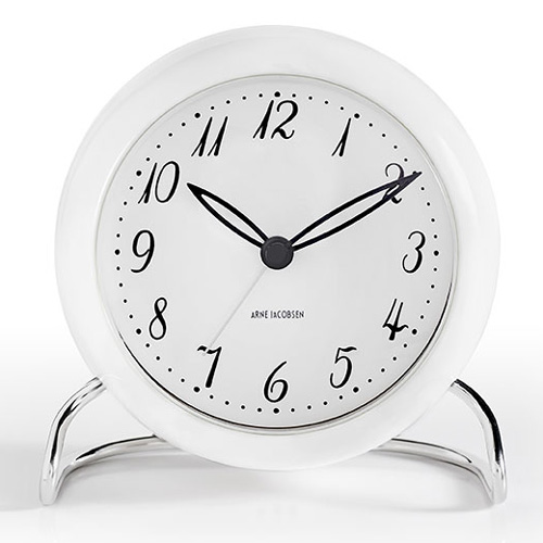 【廃番】ARNE JACOBSEN（アルネヤコブセン）置時計 LK 110mm ホワイト商品画像