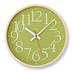 Lemnos（レムノス）電波時計 AY clock RC（エーワイクロック アールシー） グリーン