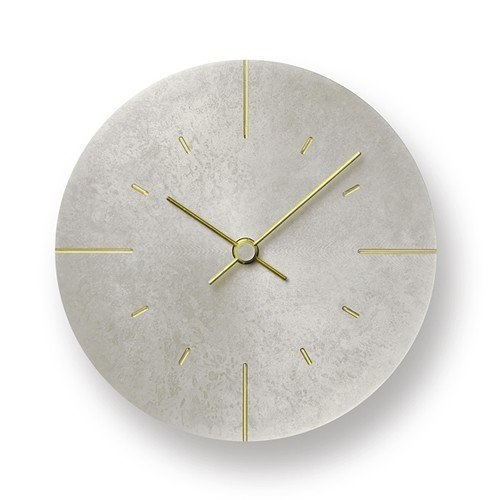 Lemnos（レムノス）掛時計 Orb（オーブ） 斑紋純銀色（シルバー）商品画像