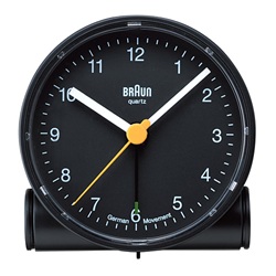 【完売】BRAUN（ブラウン）置時計 ALARM CLOCK（アラームクロック）BNC001 ブラック [996BNC001BKBK]