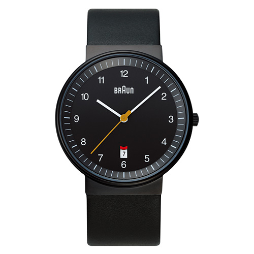 【廃番】BRAUN（ブラウン）腕時計 Watch BNH0032 レザーバンド / ブラック [996BNH0032BKBKG]商品画像