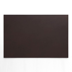 ＜ヤマギワ＞ 100%「Leather Desk Mat」ダークブラウン[996GL01B] 事務用品 ジムヨウヒン画像