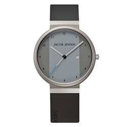 【廃番】JACOB JENSEN（ヤコブ・イェンセン）腕時計 「New 731」チャコールグレー[996ING731]