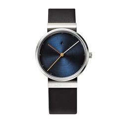 【廃番】JACOB JENSEN（ヤコブ・イェンセン）腕時計 「Dimensions 851」ブルー＆シルバー[996ING851]