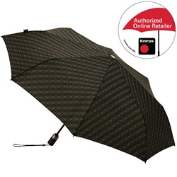 ＜ヤマギワ＞ Knirps（クニルプス）「NIMBUS Duomatic」ブラック[996KNF8754891] 傘・雨具 折りたたみ傘 カサ