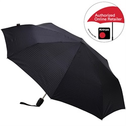 ＜ヤマギワ＞ Knirps（クニルプス）「Fiber T2 Duomatic」マットクロス[996KNF8787701] 傘・雨具 折りたたみ傘 カサ