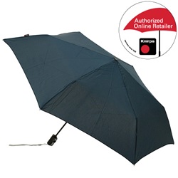 ＜ヤマギワ＞ Knirps（クニルプス）「Flat Duomatic」ネイビー[996KNF881120] 傘・雨具 折りたたみ傘 カサ