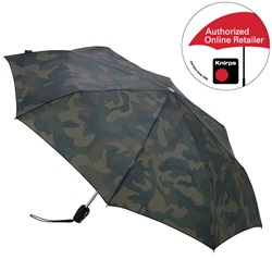 ＜ヤマギワ＞ Knirps（クニルプス）「Fiber T2 Duomatic」カモフラージュ[996KNFL878262] 傘・雨具 折りたたみ傘 カサ画像