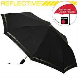 ＜ヤマギワ＞ Knirps（クニルプス）「Fiber T2 Duomatic Reflect」リフレクト（ソリッド）[996KNFL8787151] 傘・雨具 折りたたみ傘 カサ