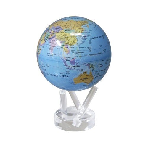 【予約注文】MOVA 地球儀 MOVA Globe（ムーバ・グローブ）Φ11cm ブルーマップ商品画像