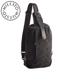 ＜ヤマギワ＞ MILESTO（ミレスト）「LAGOPUS Sling Bag（ラゴパス・スリングバッグ）」ブラック[996MLS132BK] スリングバッグ