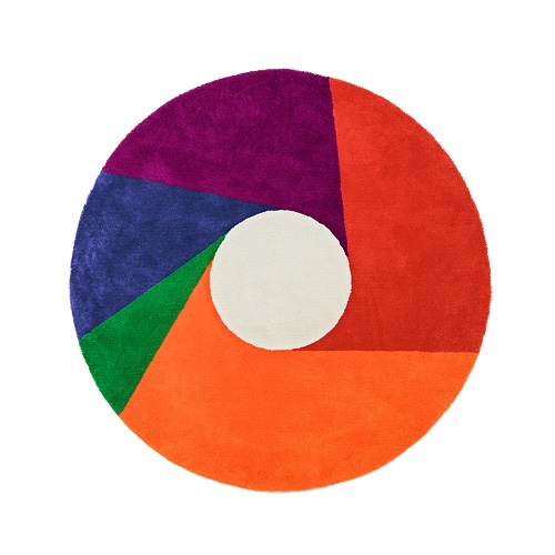 METROCS（メトロクス）「マックス・ビル ラグ color wheel（カラーホイール）」1600[996MX1103160]商品画像