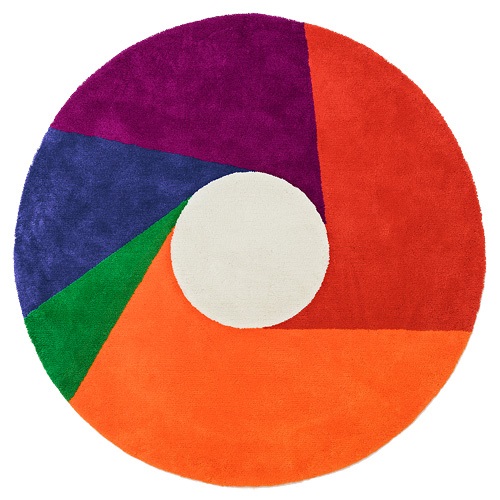 METROCS（メトロクス）「マックス・ビル ラグ color wheel（カラーホイール）」2000【受注品】[996MX1103200]商品画像