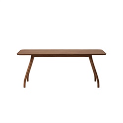 マルニコレクション テーブル  Tako  ウォルナット/ナチュラルブラウン w180cm