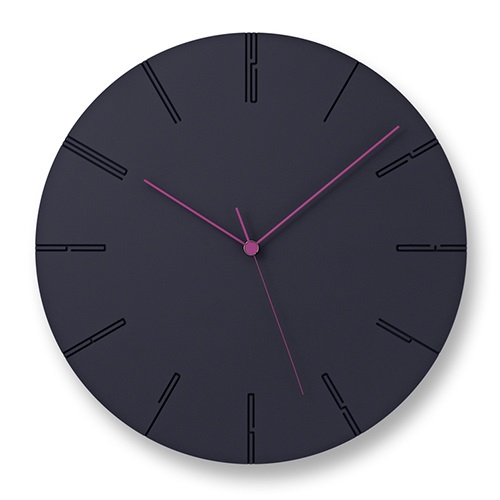 Lemnos（レムノス）掛時計 CARVEDII（カーヴド ツー） ブラック商品画像