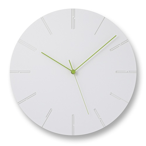 Lemnos（レムノス）掛時計 CARVEDII（カーヴド ツー） ホワイト商品画像